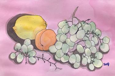 Grapes with Lemon and Apricot thumb