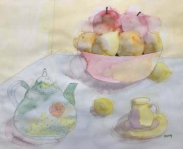 Original Still Life Paintings by Jung Nowak