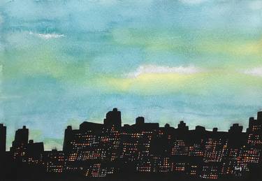 Print of Cities Paintings by Jung Nowak