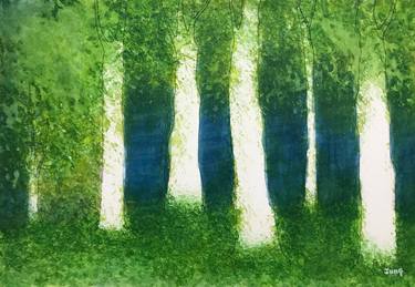 Print of Fine Art Tree Paintings by Jung Nowak