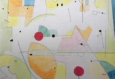 Original Abstract Paintings by Jung Nowak