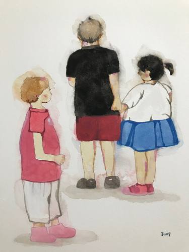 Print of Kids Paintings by Jung Nowak