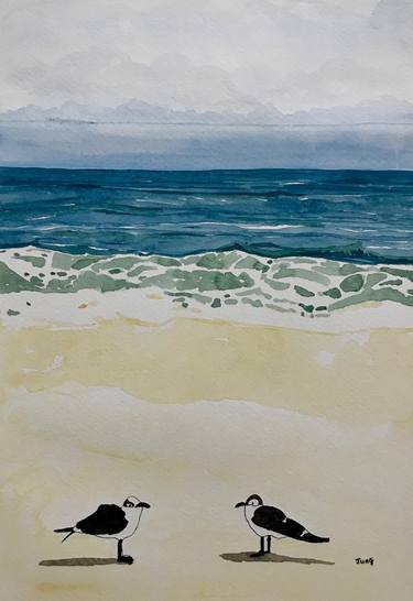 Original Seascape Paintings by Jung Nowak