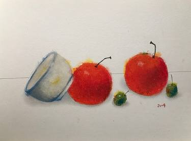 Original Fine Art Still Life Paintings by Jung Nowak