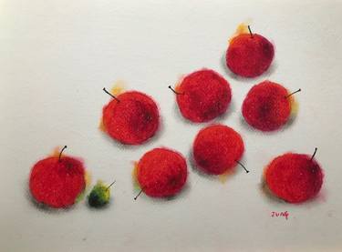 Original Fine Art Still Life Paintings by Jung Nowak