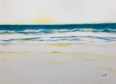 Print of Seascape Paintings by Jung Nowak