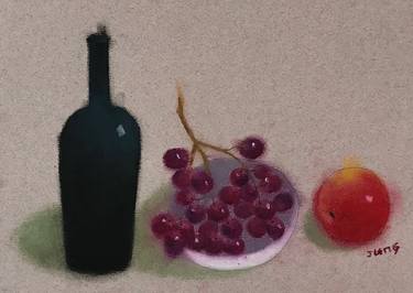 Original Fine Art Still Life Paintings by Jung Nowak