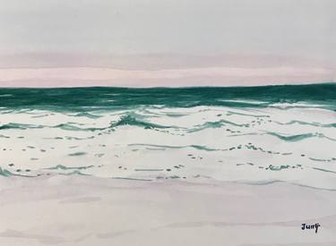 Print of Fine Art Seascape Paintings by Jung Nowak