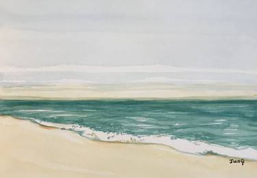 Print of Fine Art Seascape Paintings by Jung Nowak