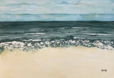 Print of Fine Art Seascape Paintings by Jung Nowak