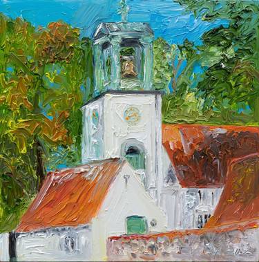 Original Expressionism Architecture Paintings by Ute Meyer