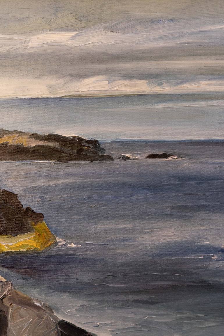 Original Contemporary Seascape Painting by Ute Meyer