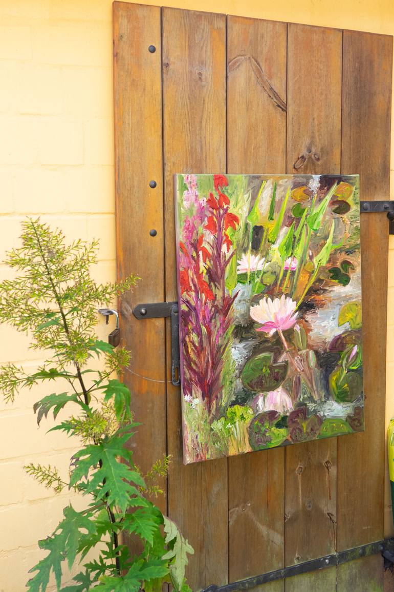 Original Contemporary Garden Painting by Ute Meyer