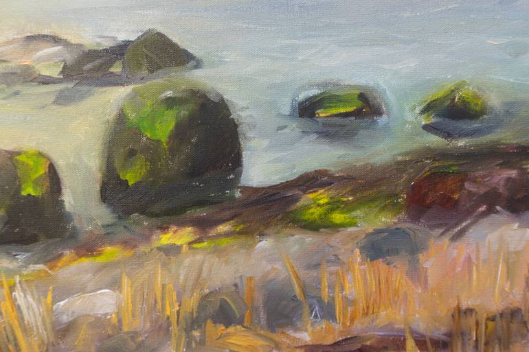 Original Figurative Landscape Painting by Ute Meyer