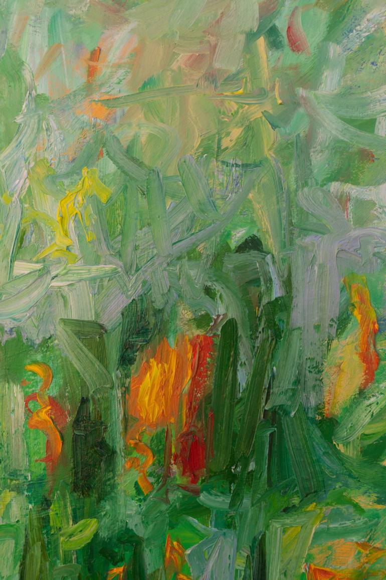 Original Abstract Expressionism Abstract Painting by Ute Meyer