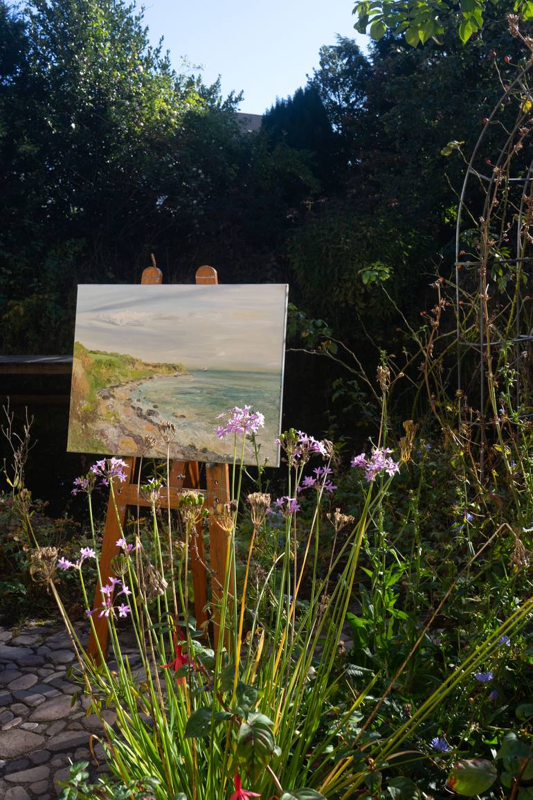 Original Expressionism Seascape Painting by Ute Meyer