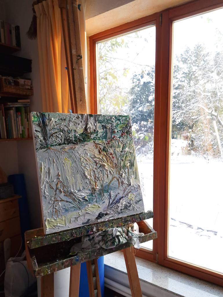 Original Contemporary Garden Painting by Ute Meyer