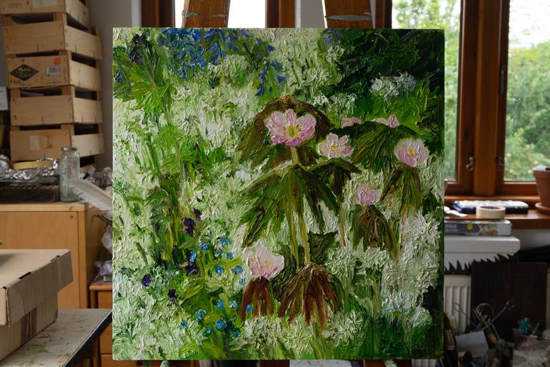 Original Contemporary Garden Painting by Ute Meyer
