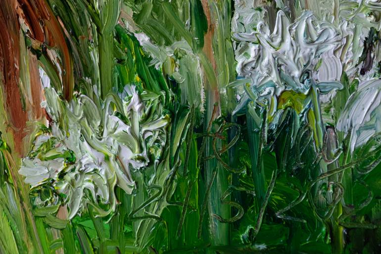 Original Contemporary Garden Painting by Ute Meyer