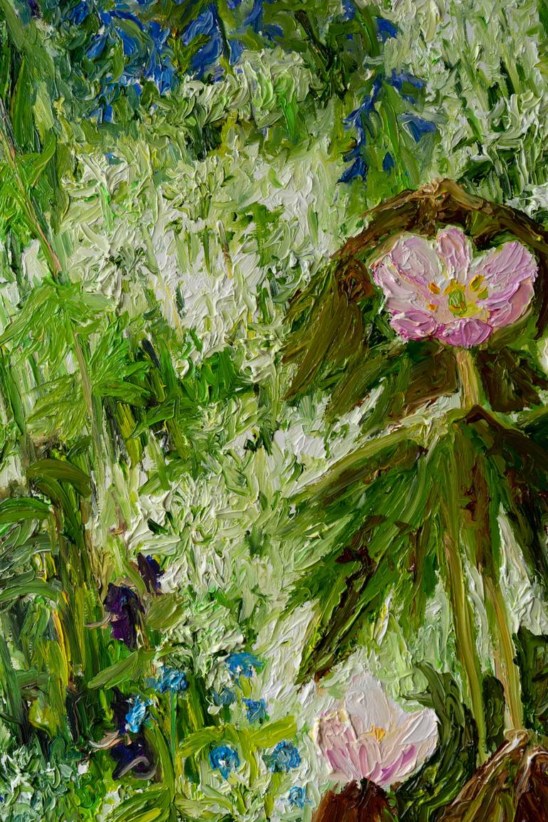 Original Contemporary Garden Painting by Ute Meyer