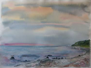 Original Figurative Seascape Paintings by Ute Meyer