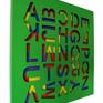 Particular ALPHABET SQUARE GREEN