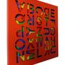 Particular ALPHABET SQUARE ORANGE
