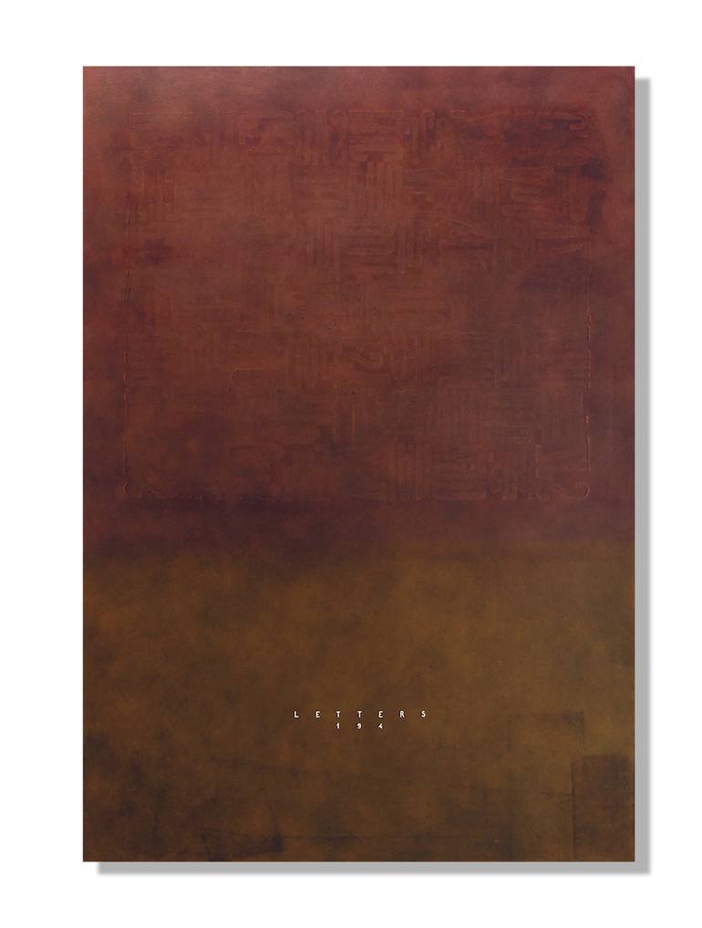 Original Conceptual Abstract Paintings by Francesco Alpigiano