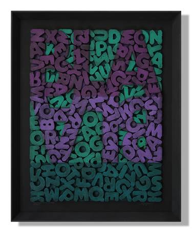 BLABLA/Letters Purple+Green thumb