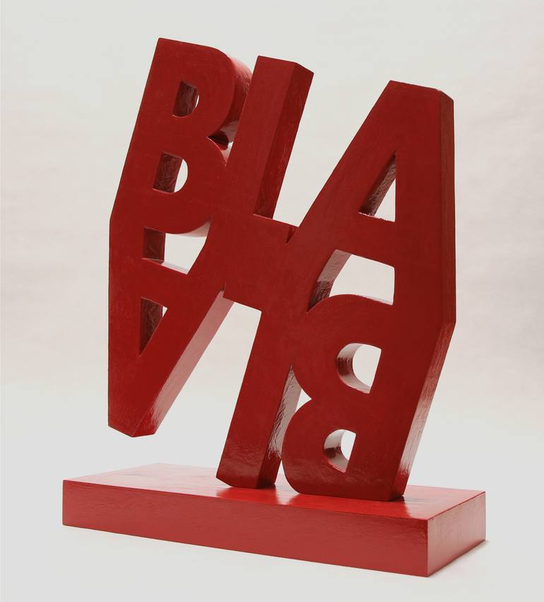 Original Conceptual Abstract Sculpture by Francesco Alpigiano
