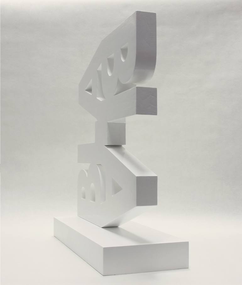 Original Conceptual Abstract Sculpture by Francesco Alpigiano