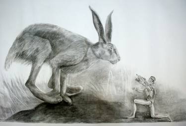 Original Realism Animal Drawings by Dominique Carrié