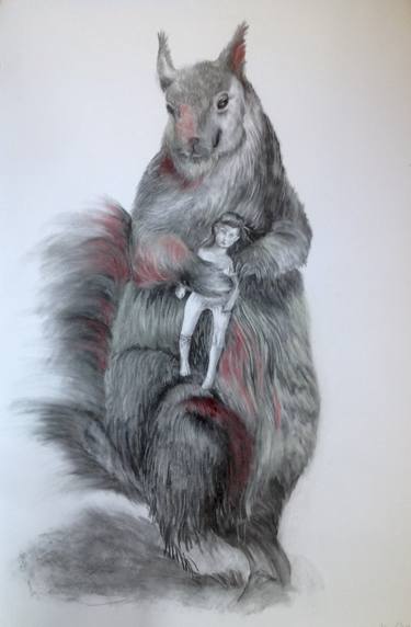 Original Animal Drawings by Dominique Carrié