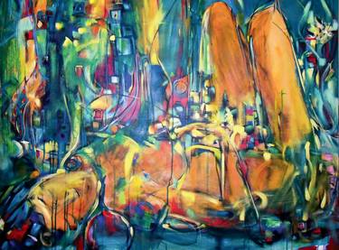 Print of Abstract Women Paintings by Vicky Barranguet