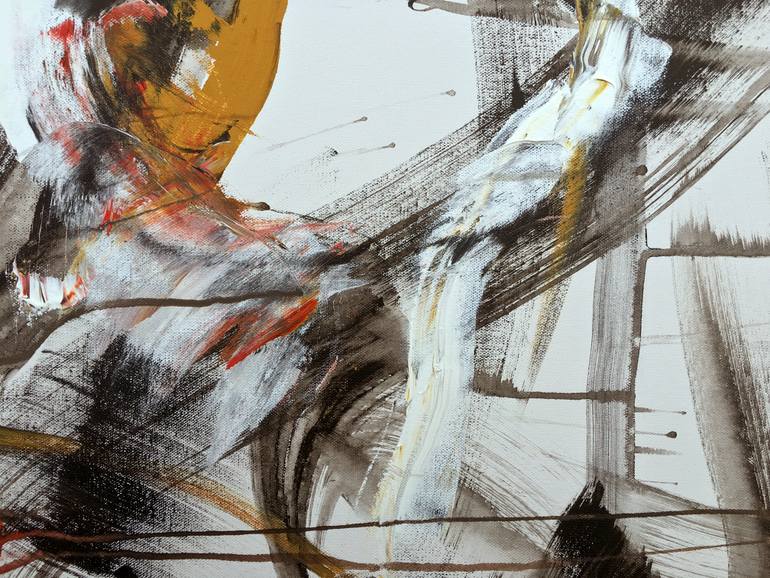 Original Abstract Expressionism Abstract Painting by Vicky Barranguet
