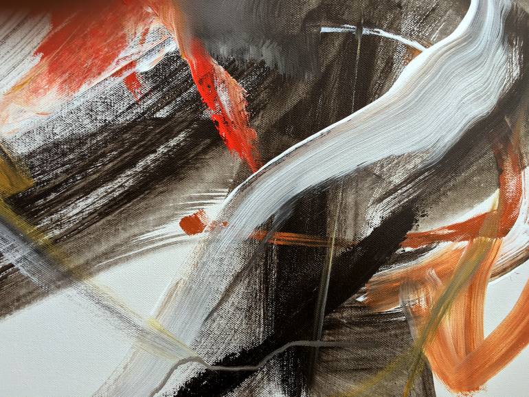 Original Abstract Expressionism Abstract Painting by Vicky Barranguet