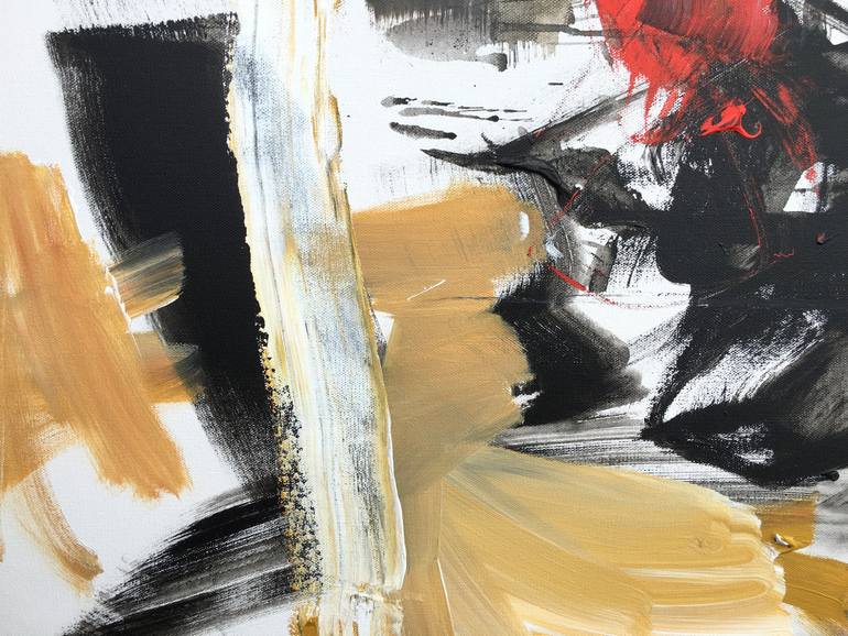 Original Abstract Expressionism Abstract Painting by Vicky Barranguet