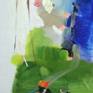 On view, for sale at Artemisa, Contemporary Latin American Art Gallery. April 28th - May 14th, 2016 - 19 East Putnam Avenue in Greenwich, Connecticut. acrylic on linen