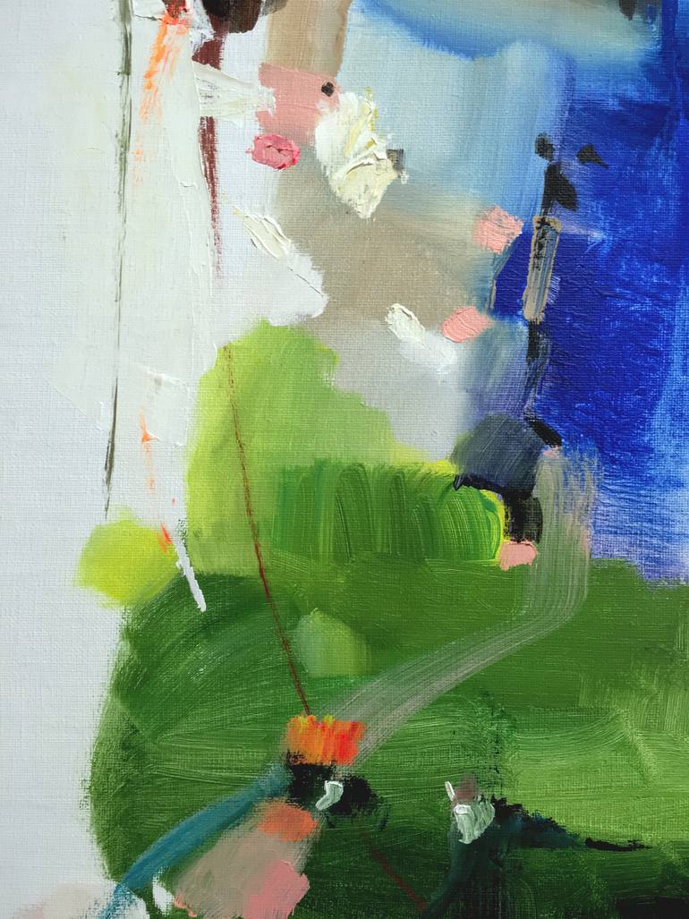 Original Abstract Expressionism Abstract Painting by Vicky Barranguet
