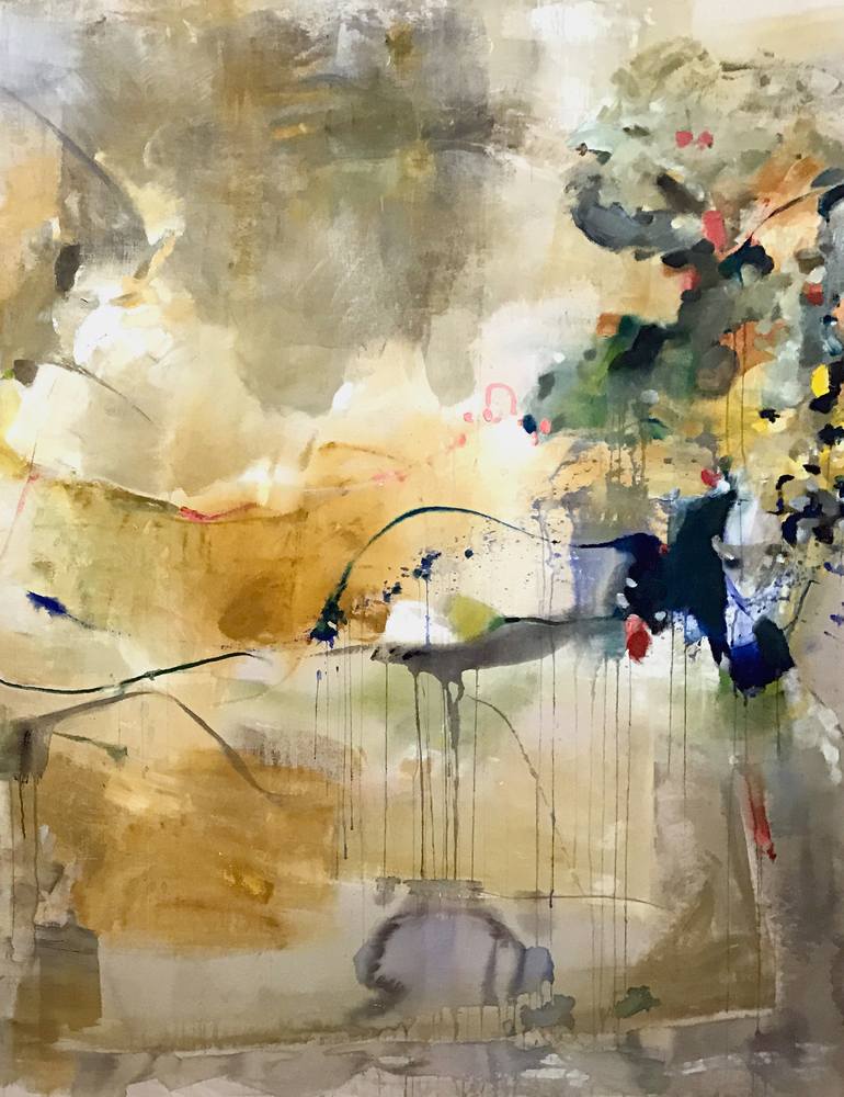 Original Abstract Painting by Vicky Barranguet