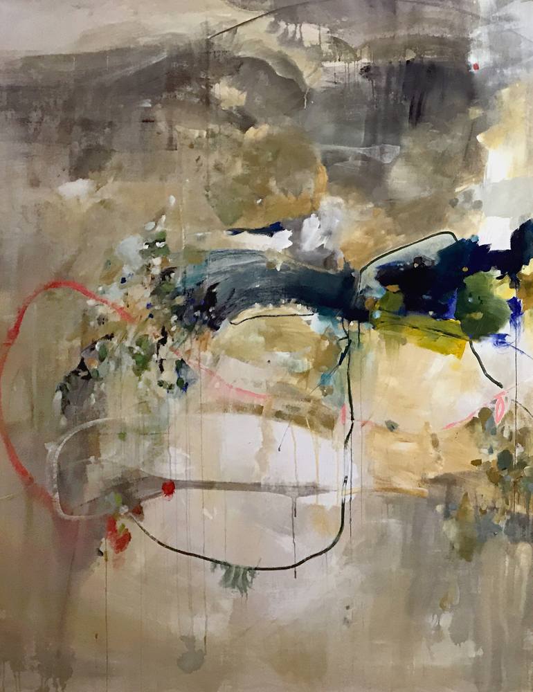 Original Abstract Painting by Vicky Barranguet