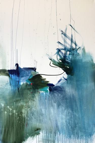 Original Abstract Expressionism Abstract Paintings by Vicky Barranguet