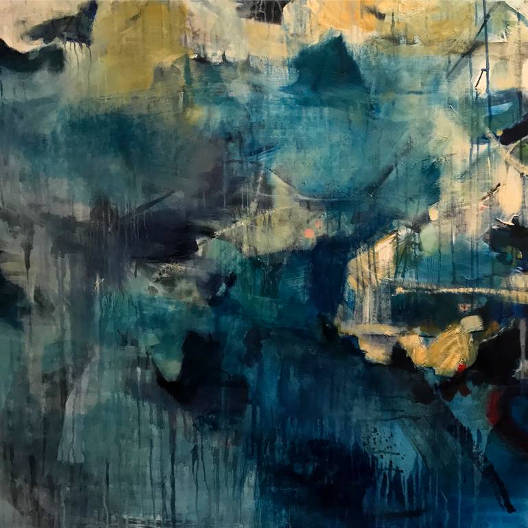 Original Expressionism Abstract Painting by Vicky Barranguet