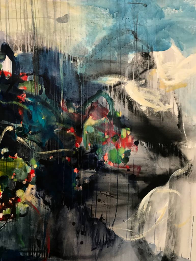 Original Expressionism Abstract Painting by Vicky Barranguet