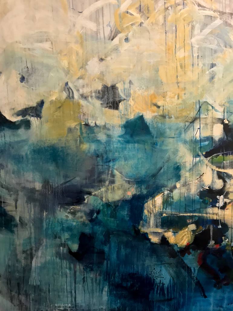 Original Expressionism Abstract Painting by Vicky Barranguet