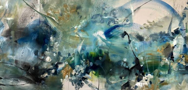 Original Abstract Painting by Vicky Barranguet