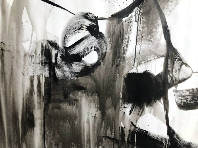 Original Abstract Expressionism Abstract Painting by Vicky Barranguet