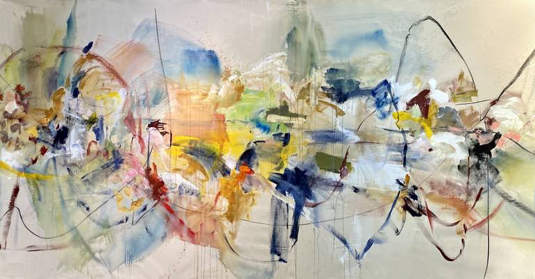 Original Abstract Painting by Vicky Barranguet