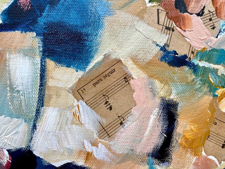 Original Abstract Expressionism Abstract Painting by Vicky Barranguet