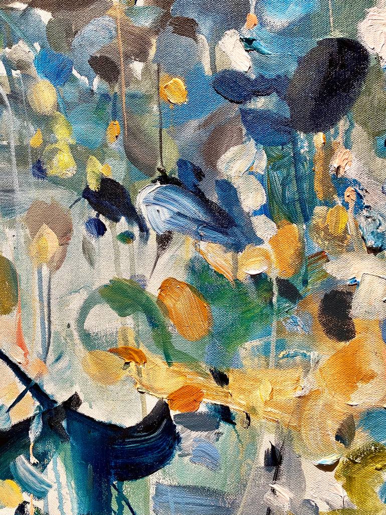 Original Abstract Expressionism Abstract Painting by Vicky Barranguet